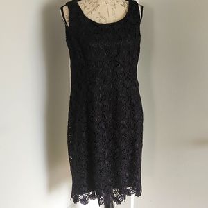 TAHARI  Lace Dark Blue size 14